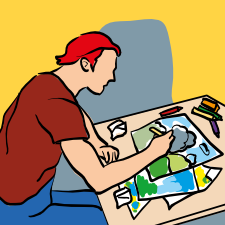 skizzieren und entwerfen