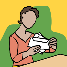 sortieren und organisieren